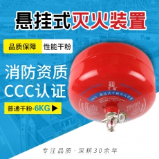 悬挂式干粉灭火器6kg-apt